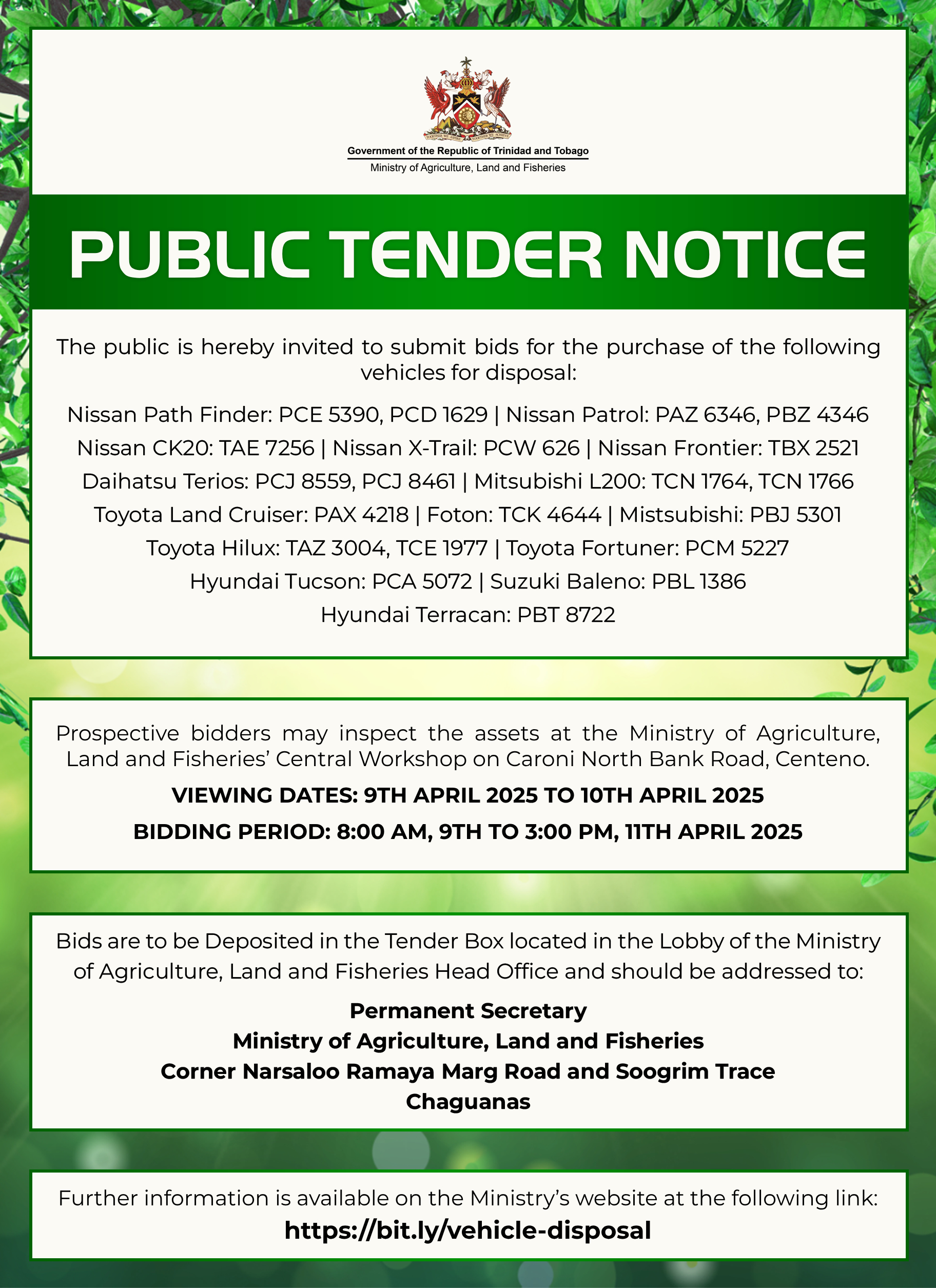 Public Tender-Vehicles-Updated